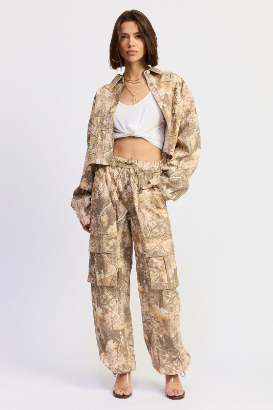 Woodland Camo Cargo Pants