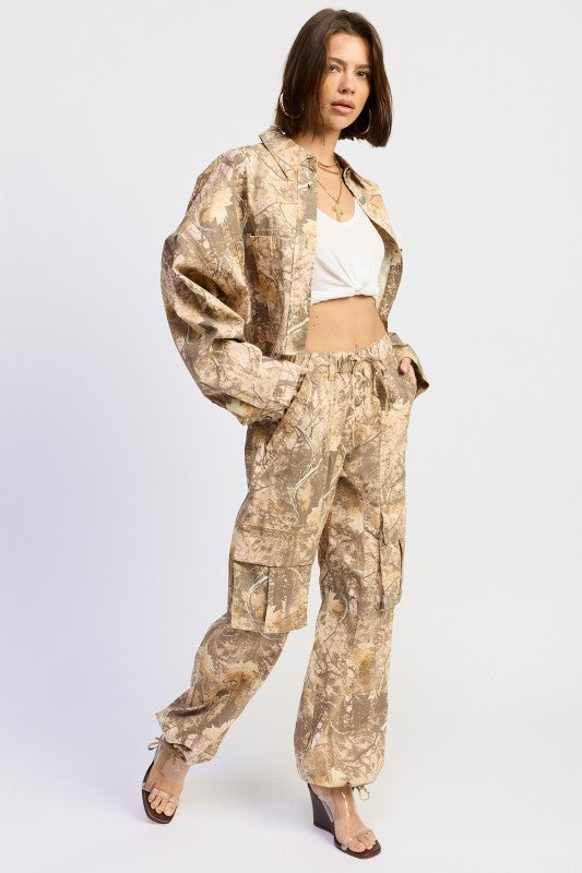 Woodland Camo Cargo Pants