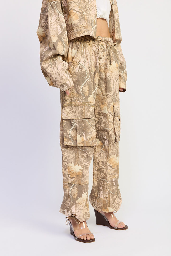 Woodland Camo Cargo Pants