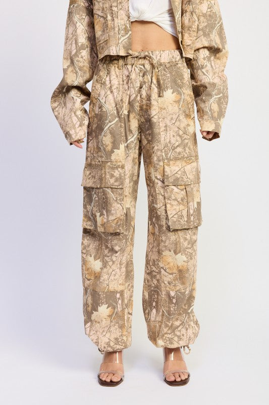 Woodland Camo Cargo Pants