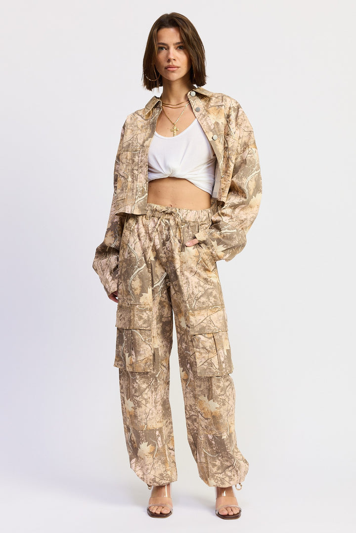Woodland Camo Cargo Pants