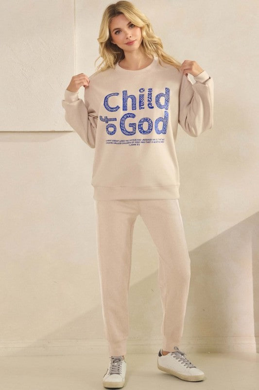 Child Of God Ultracomfy Pullover Sweatshirt 1