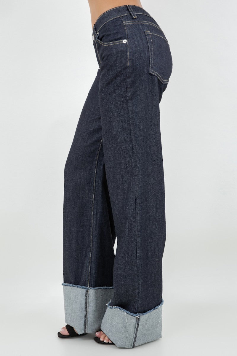 Gary Low Rise Jean In Rinse Wash