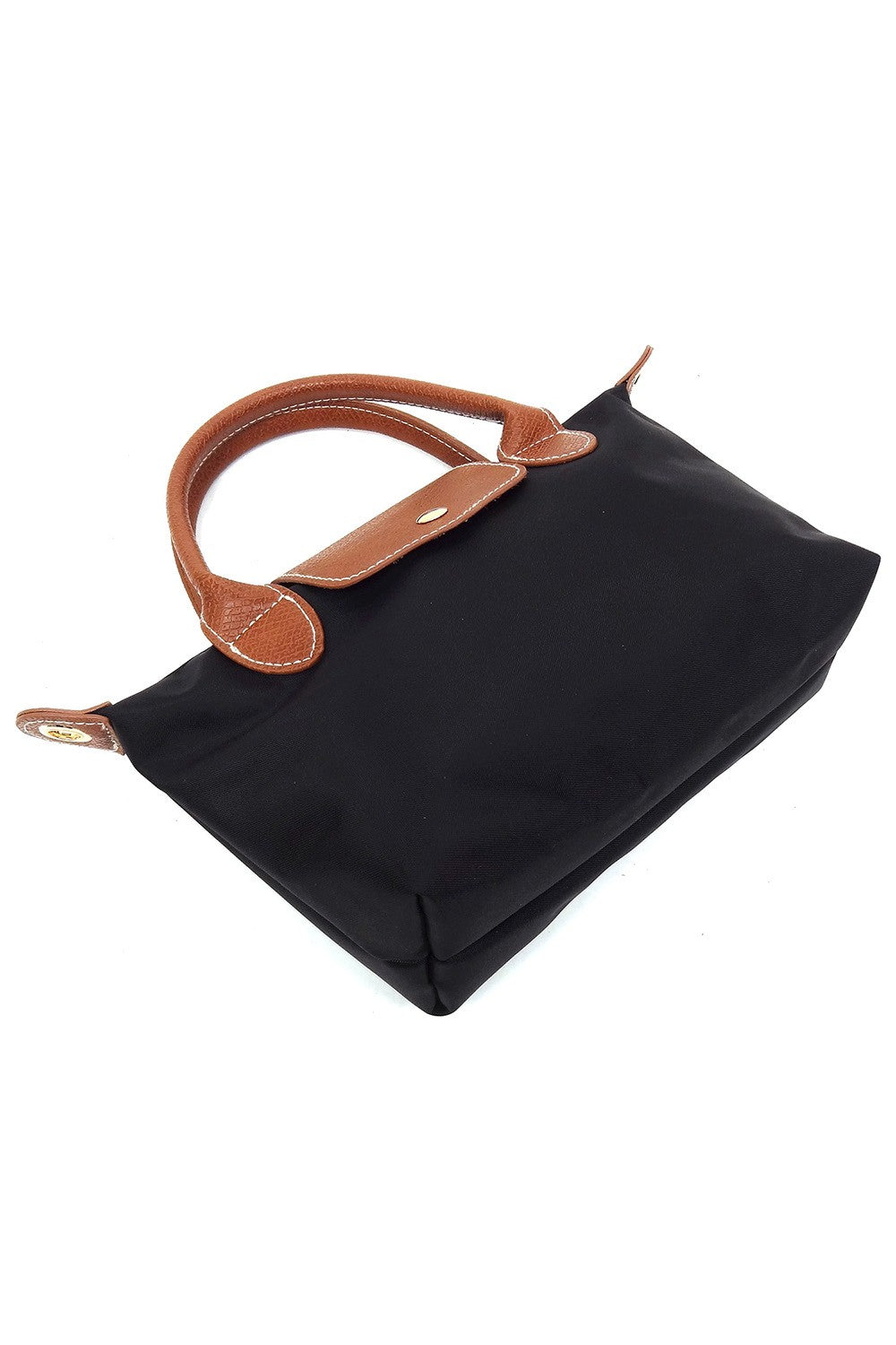 Nylon Flap Satchel Crossbody Bag