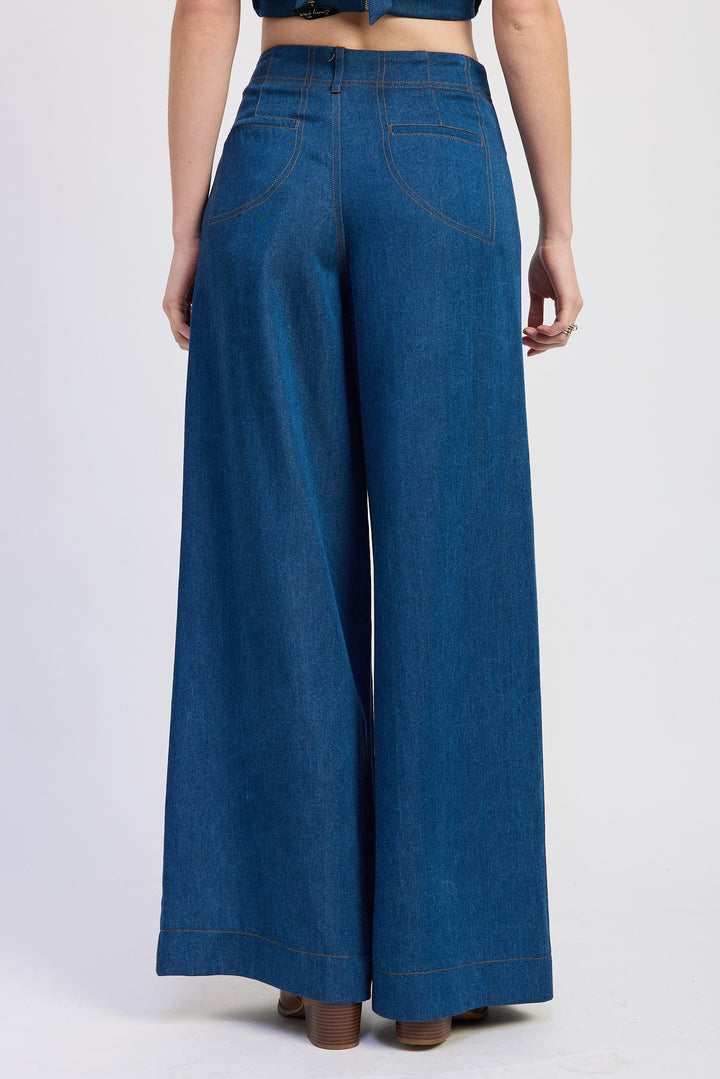Wide Leg Palazzo Pants