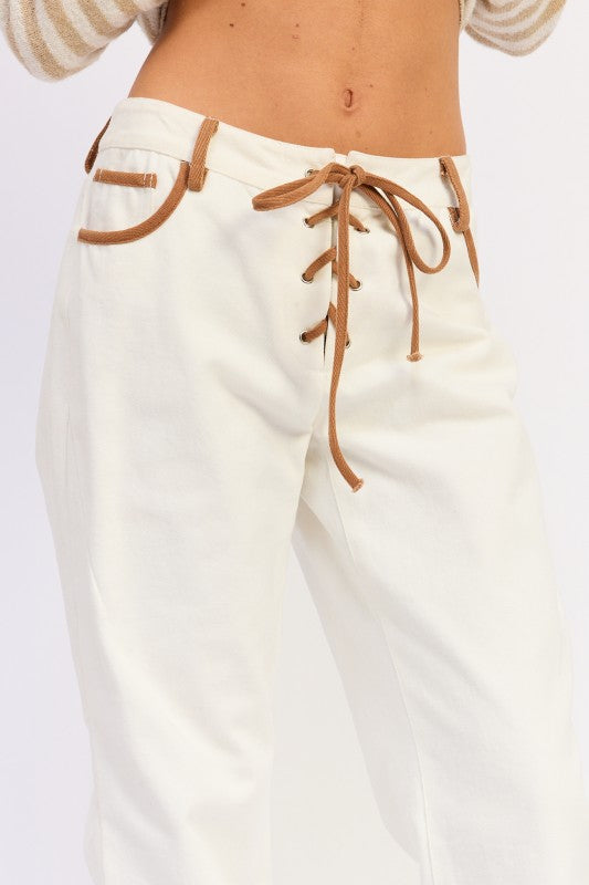 Flared Mid Rise Jeans