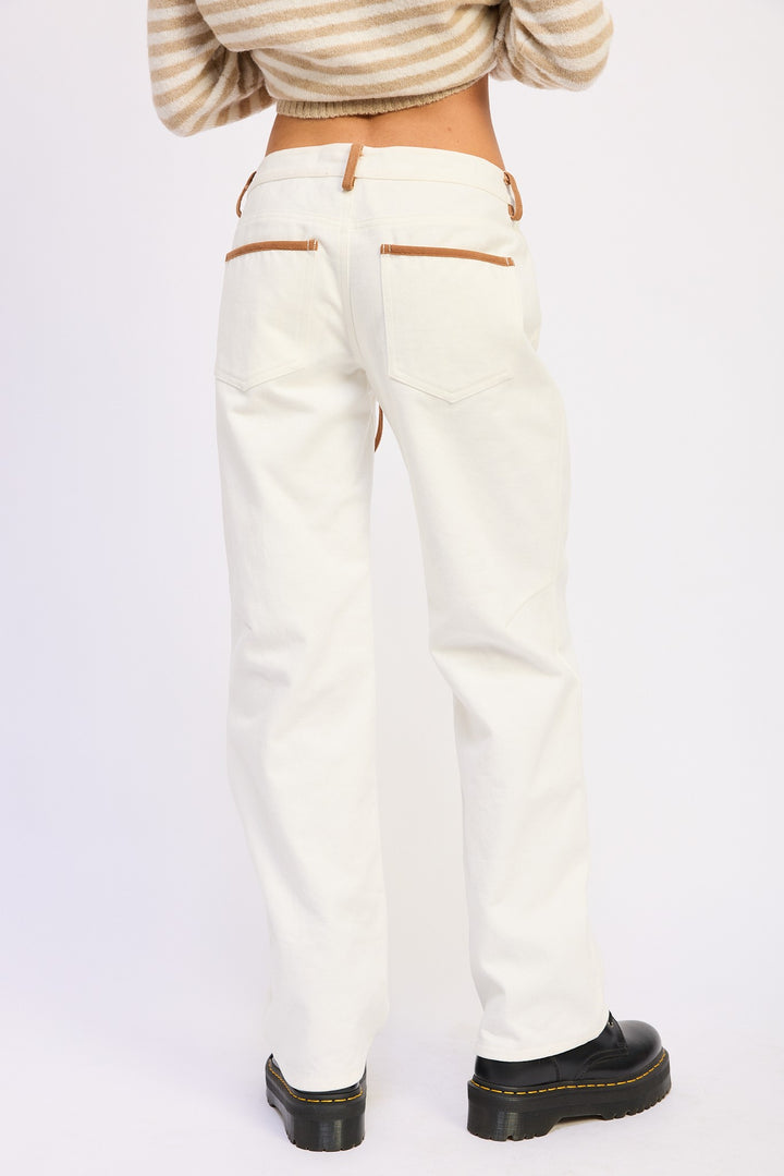 Flared Mid Rise Jeans