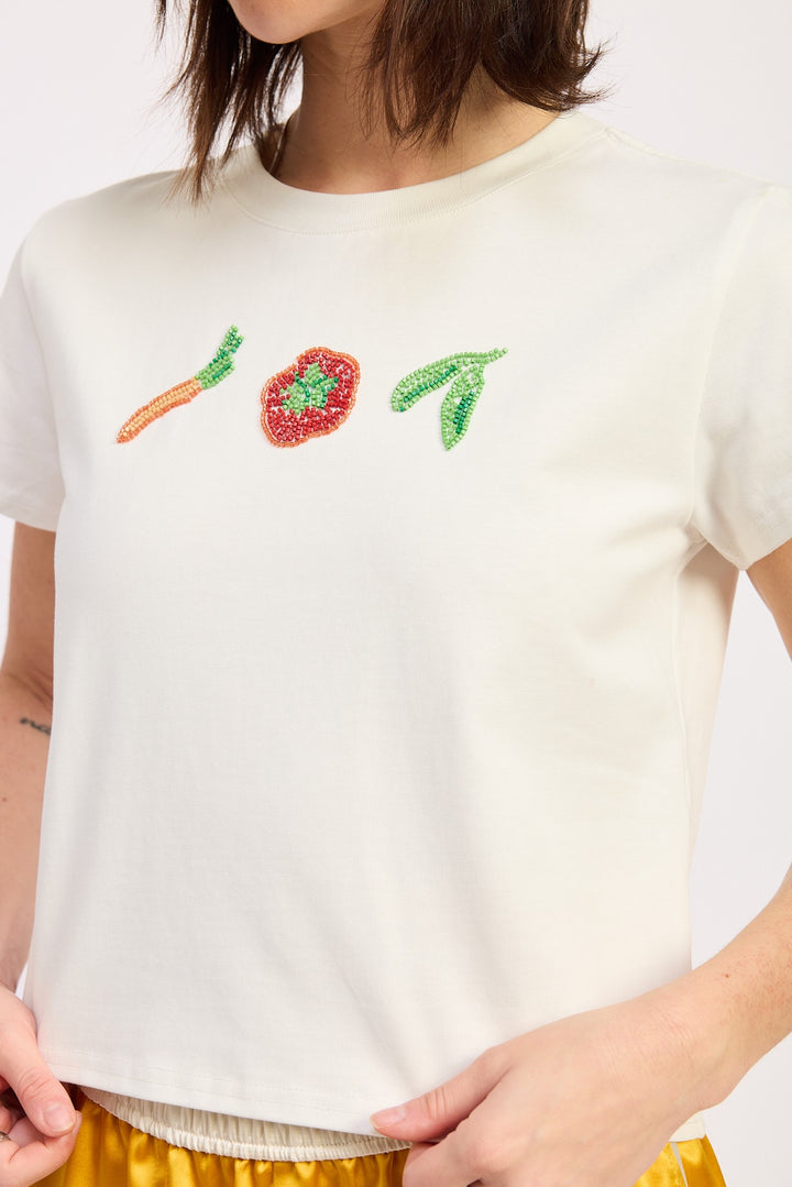 Embroidered Baby Tee
