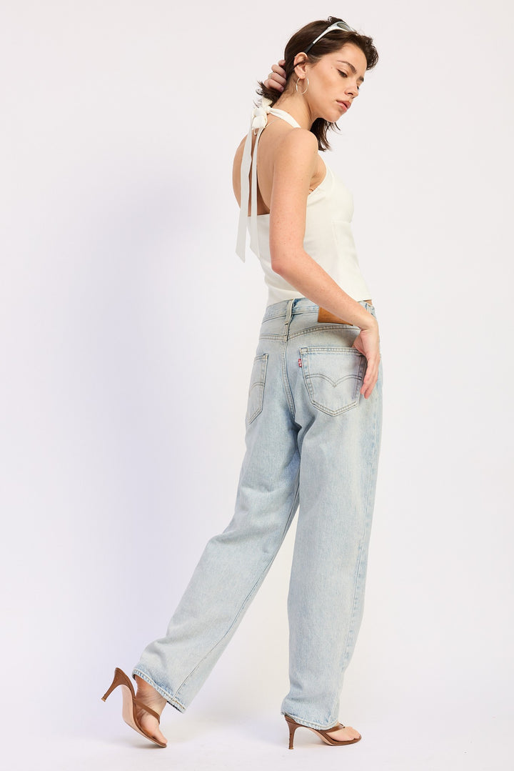 Beaded Trim Halter Top