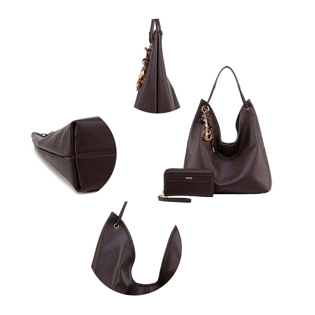 Mkf Eloa Hobo Bag With Wallet 2 Piece Set