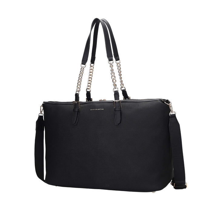 Burgundy Mkf Zephyra Weekender Bag By Mia K