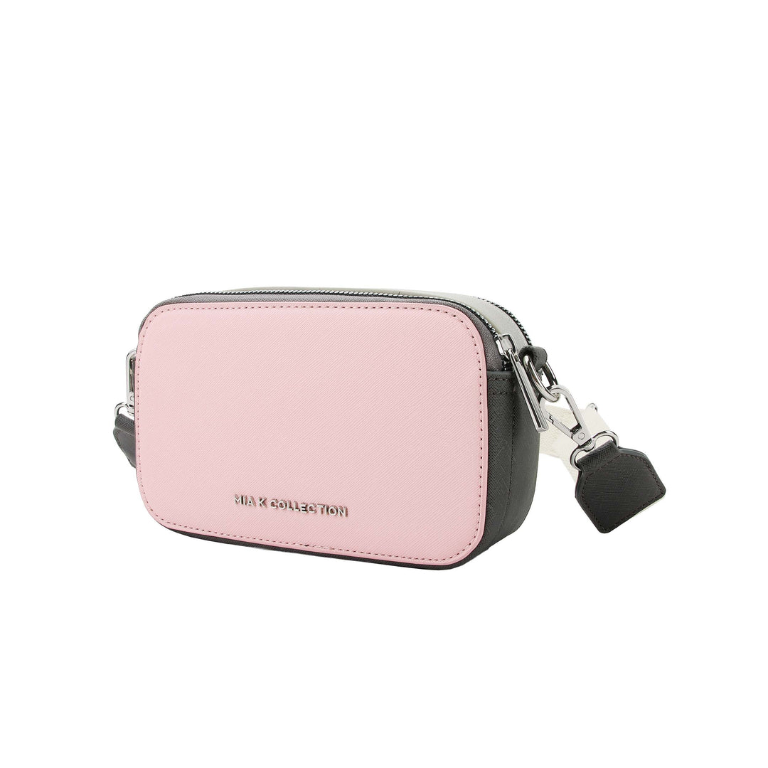 White Navy Mkf Avielle Colorblock Crossbody Bag By Mia K