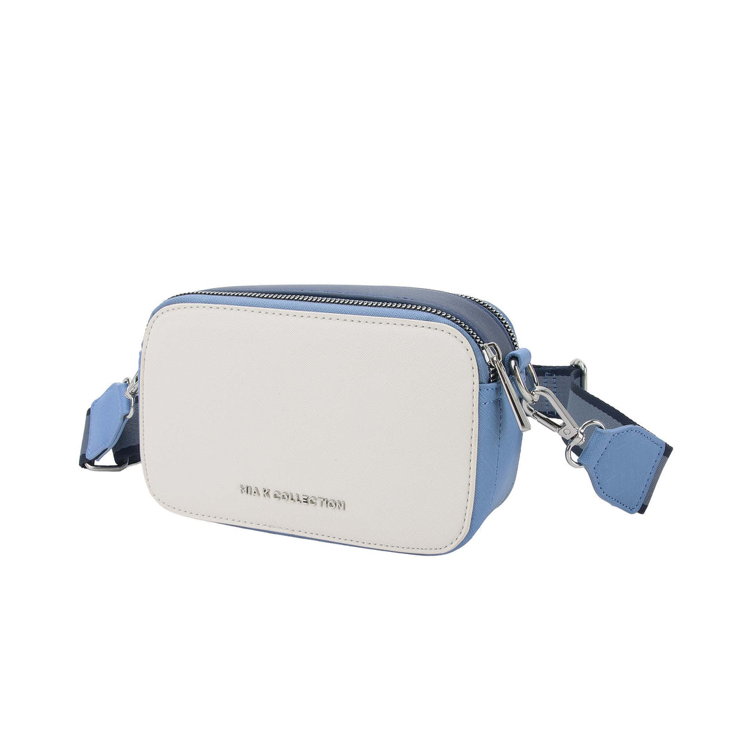 White Charcoal Mkf Avielle Colorblock Crossbody Bag By Mia K