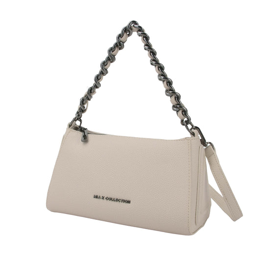 Beige Mkf Kayren Shoulder Bag By Mia K