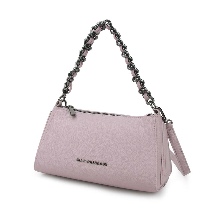 Charcoal Pink Mkf Kayren Shoulder Bag By Mia K