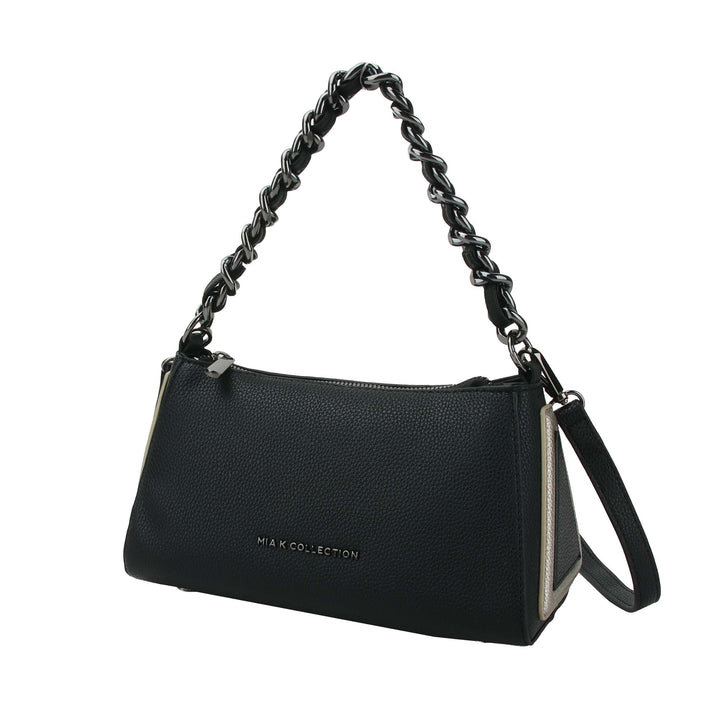Pewter Mkf Kayren Shoulder Bag By Mia K