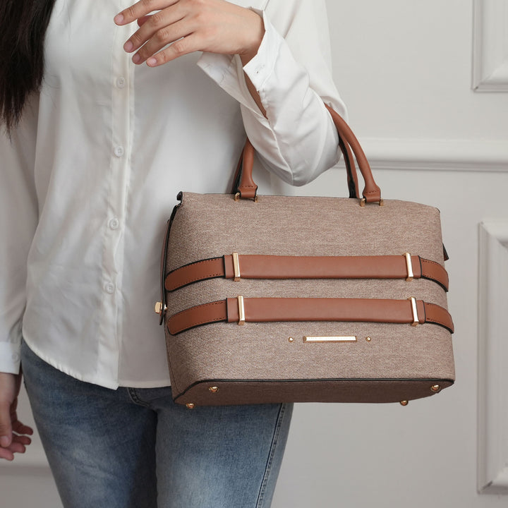 Mkf Leila Color Block Tote Bag By Mia K