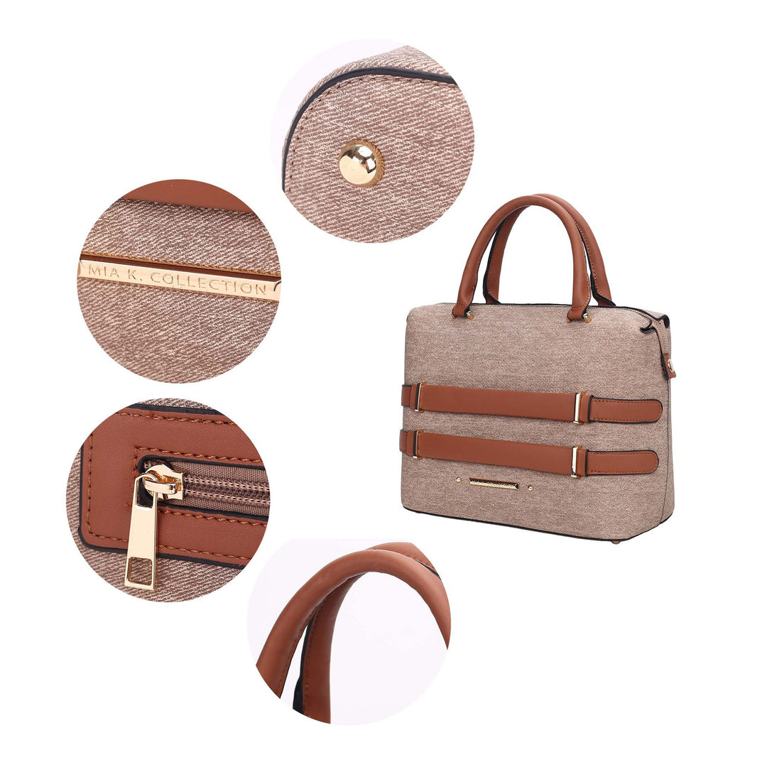 Mkf Leila Color Block Tote Bag By Mia K