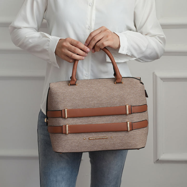 Mkf Leila Color Block Tote Bag By Mia K