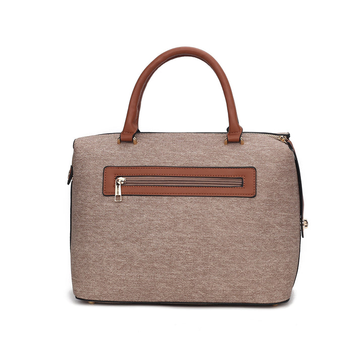 Mkf Leila Color Block Tote Bag By Mia K