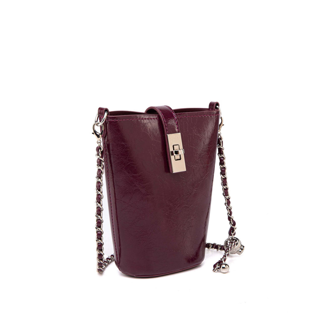 Red Mkf Evelina Mini Bucket Bag By Mia K