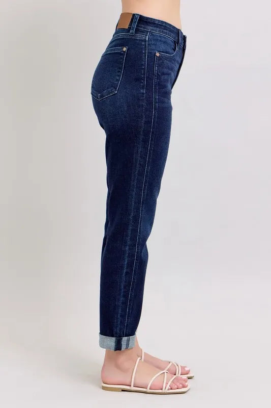 Dk Judy Blue Full Size High Waist Boyfriend Jeans Plus Size