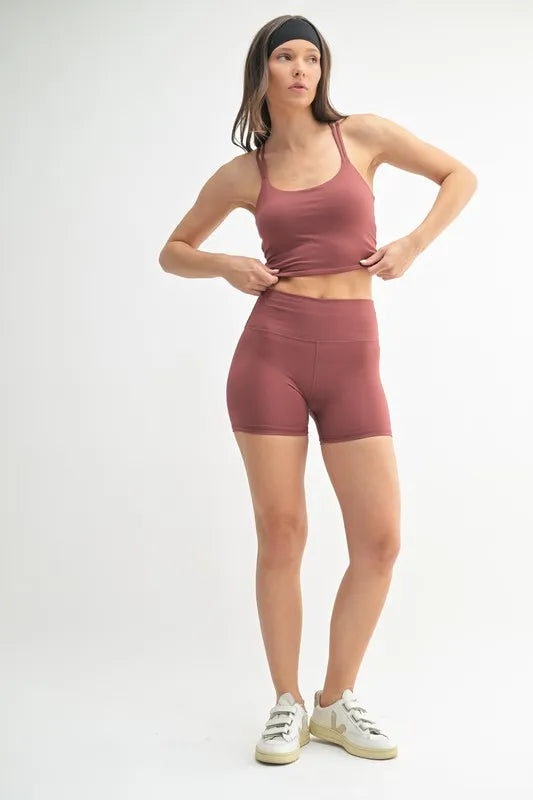 Mono B Venice Cloud Light Contour Biker Shorts 1