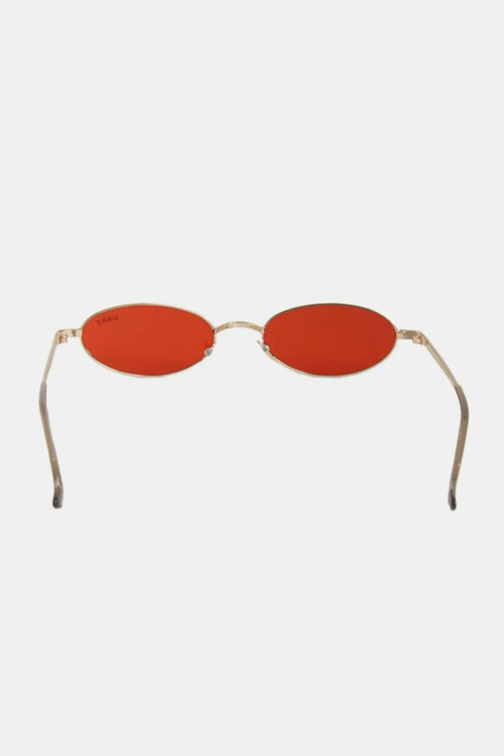 Nicole Lee Usa Metal Frame Finley Oval Sunglasses