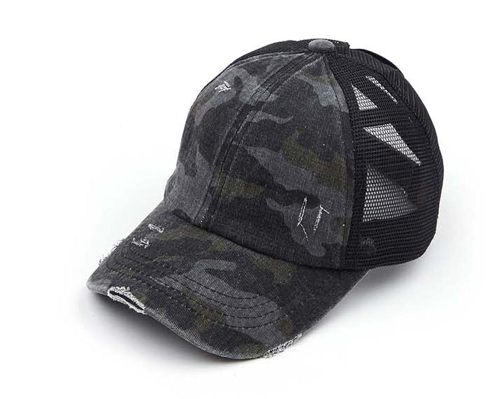 Cc Criss Cross Ponytail Caps 1