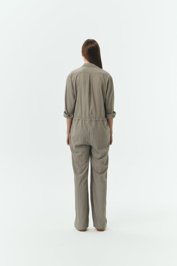 Khaki Gray Saige Jumpsuit