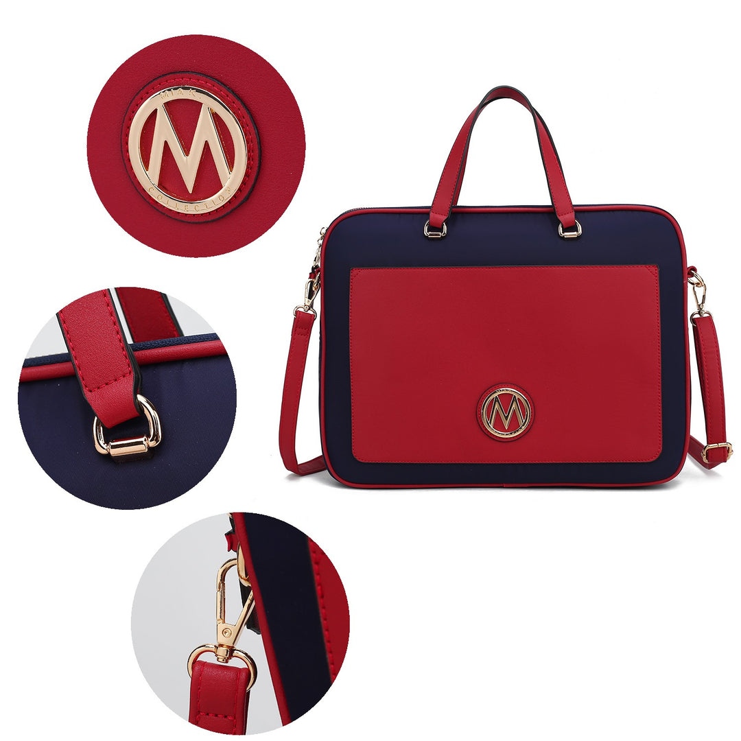 Mkf Nina Vegan Leather Laptop Case By Mia K