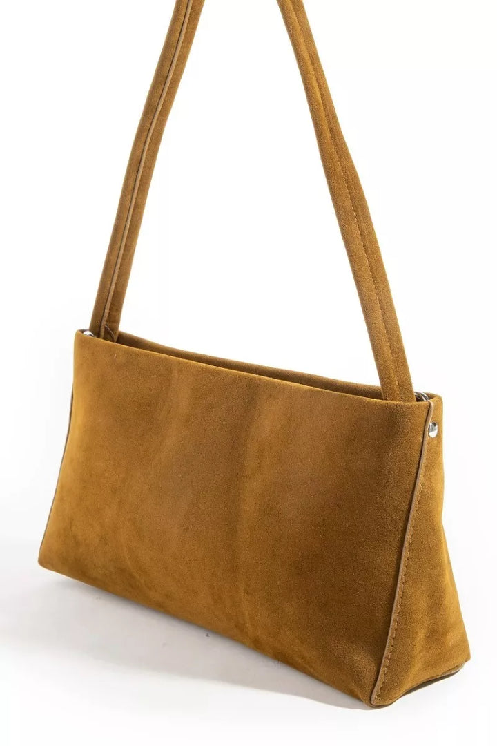 Bk Fame Faux Suede Rectangle Bag