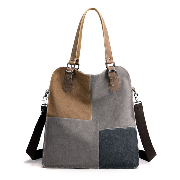 Colorblock Messenger Bag 1
