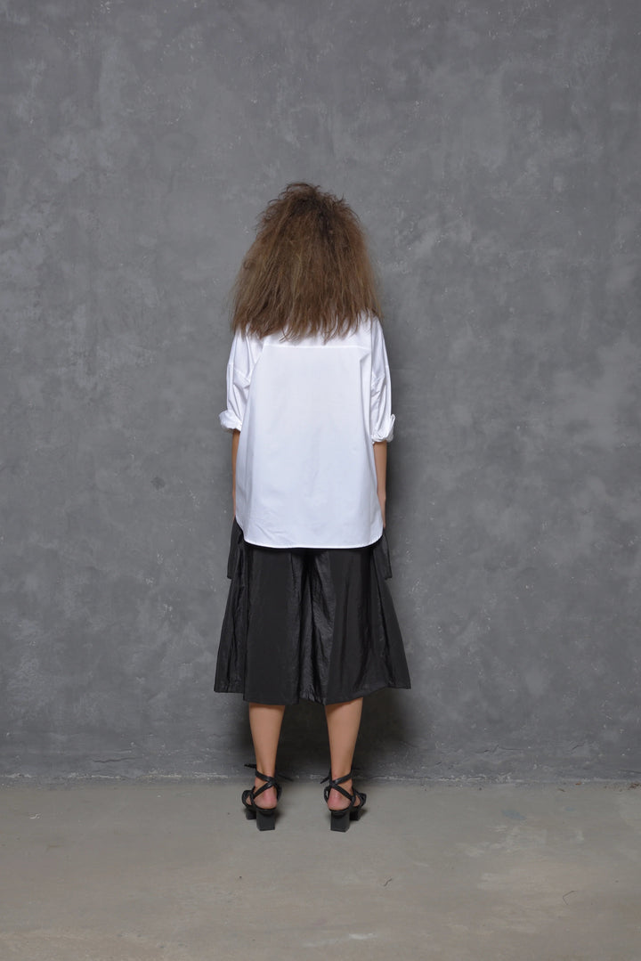 Large Stroke Boxy Shirt