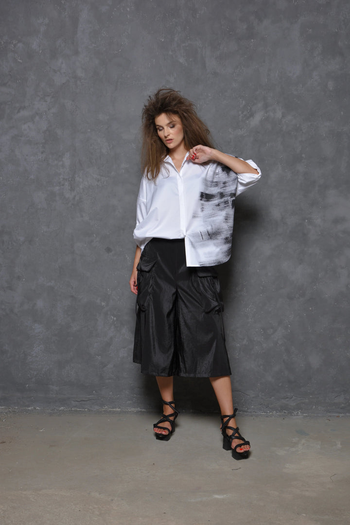 Small Stroke Boxy Shirt