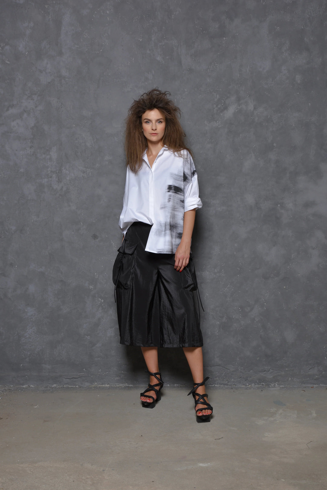 Small Stroke Boxy Shirt