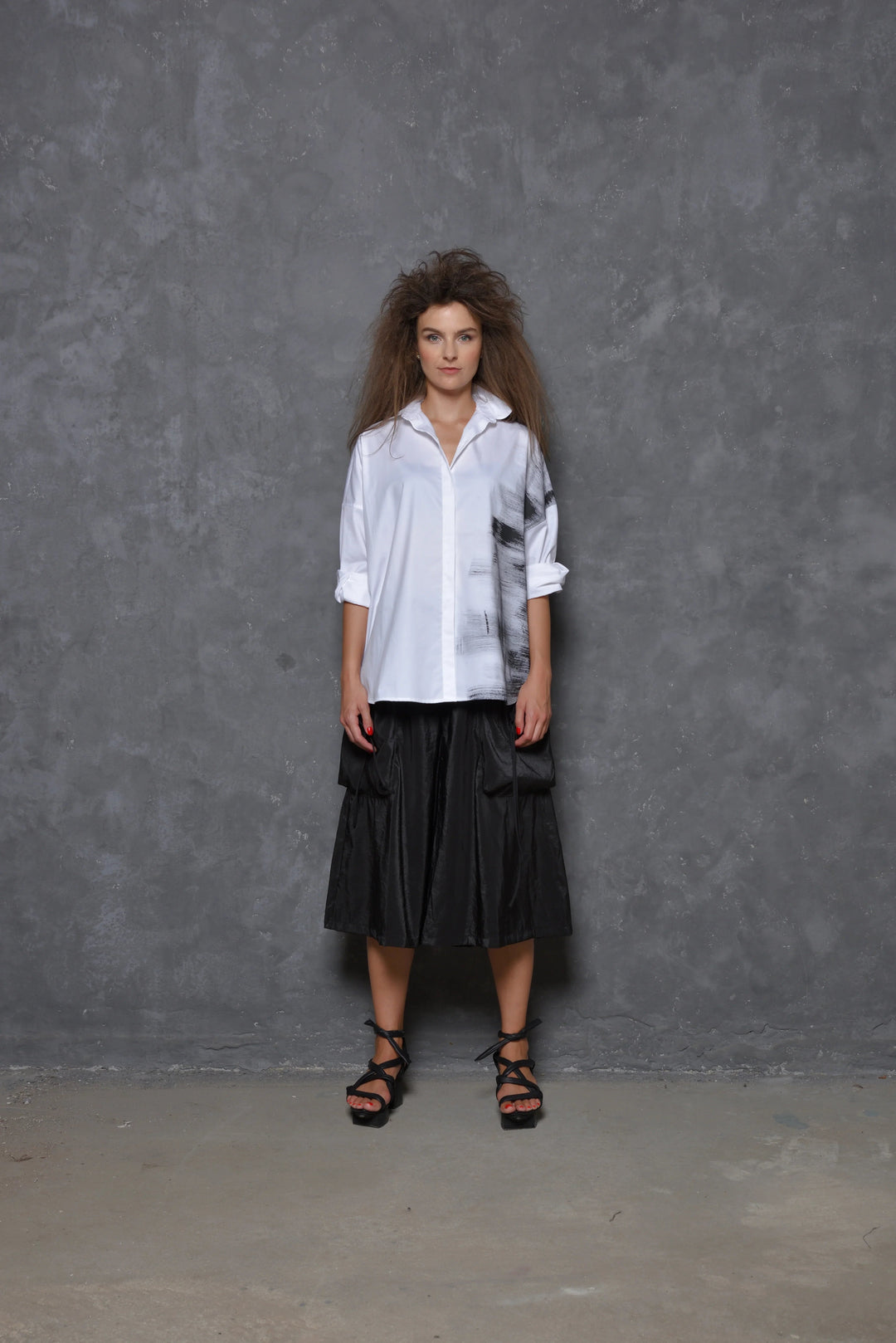 Medium Stroke Boxy Shirt
