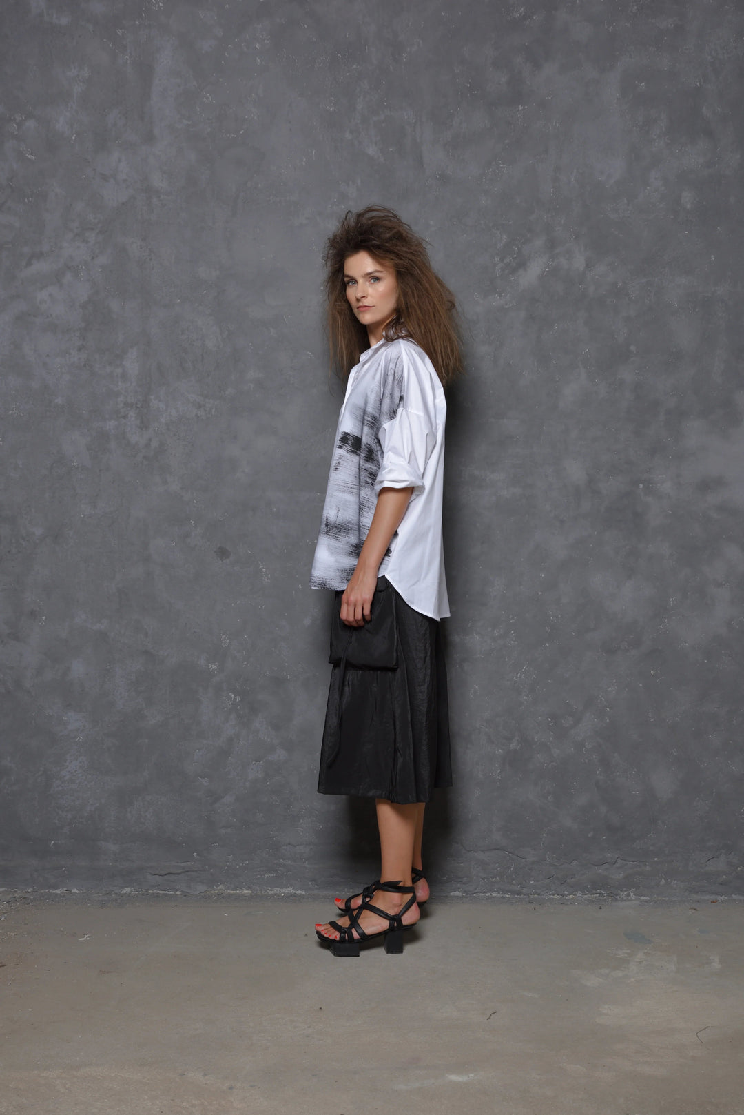 Medium Stroke Boxy Shirt
