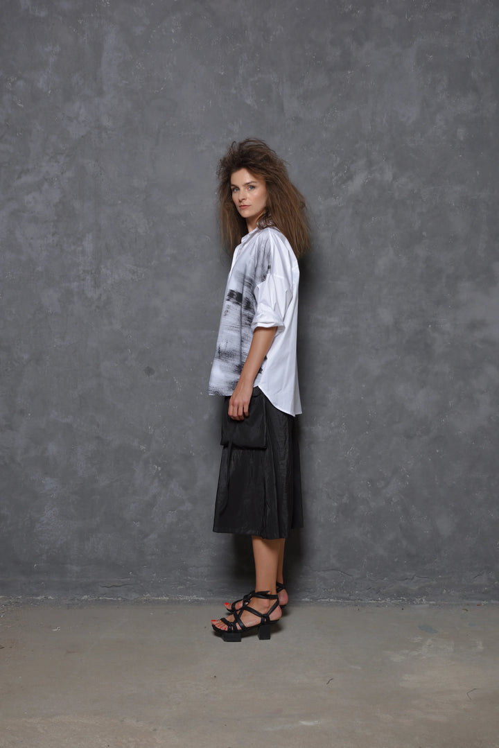 Medium Stroke Boxy Shirt