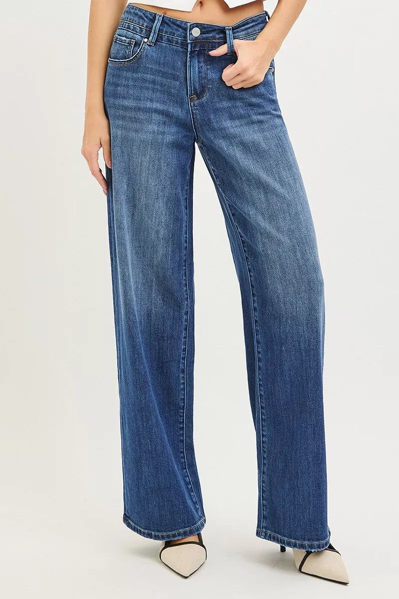 Dark Risen Slouchy Baggy Jeans With Pockets 1