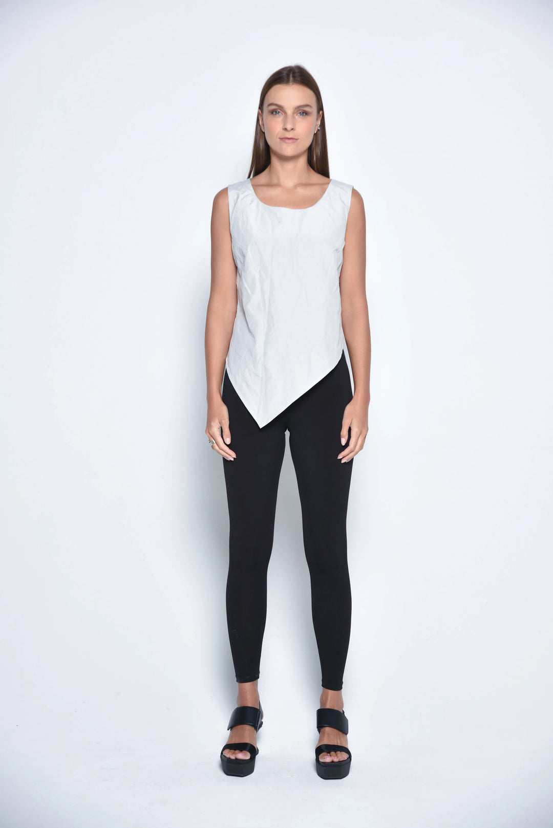 Small Uneven Hem Tank 1