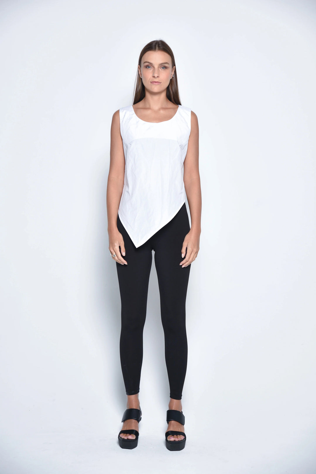 Large Uneven Hem Tank 1