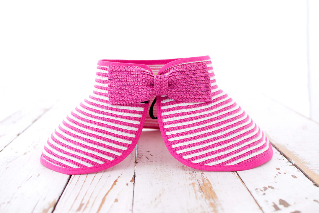 Foldable Bow Stripe Visor 1