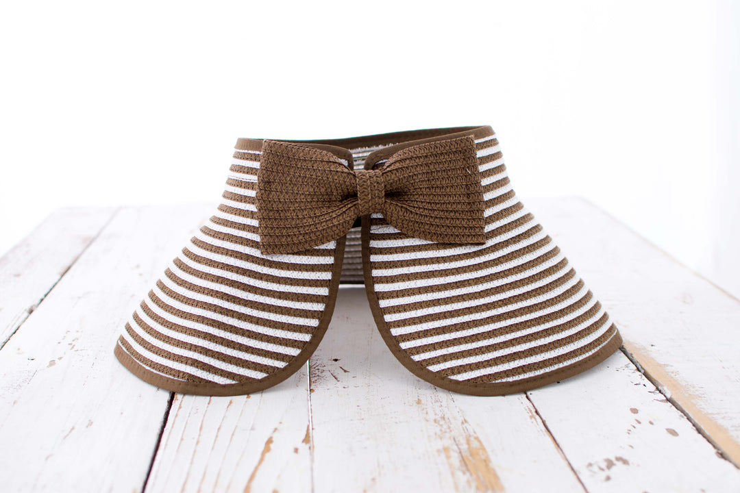 Foldable Bow Stripe Visor 1