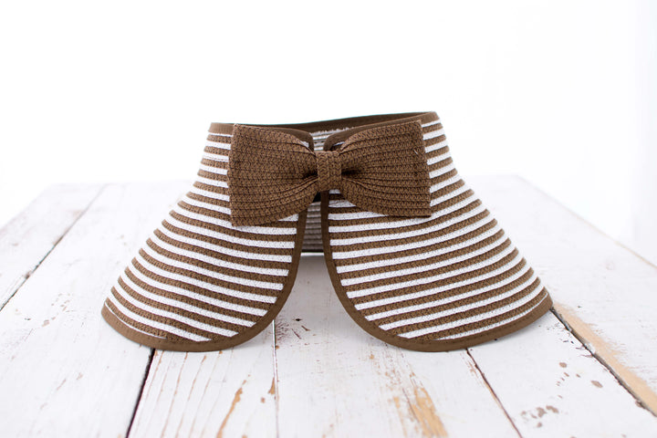 Foldable Bow Stripe Visor 1