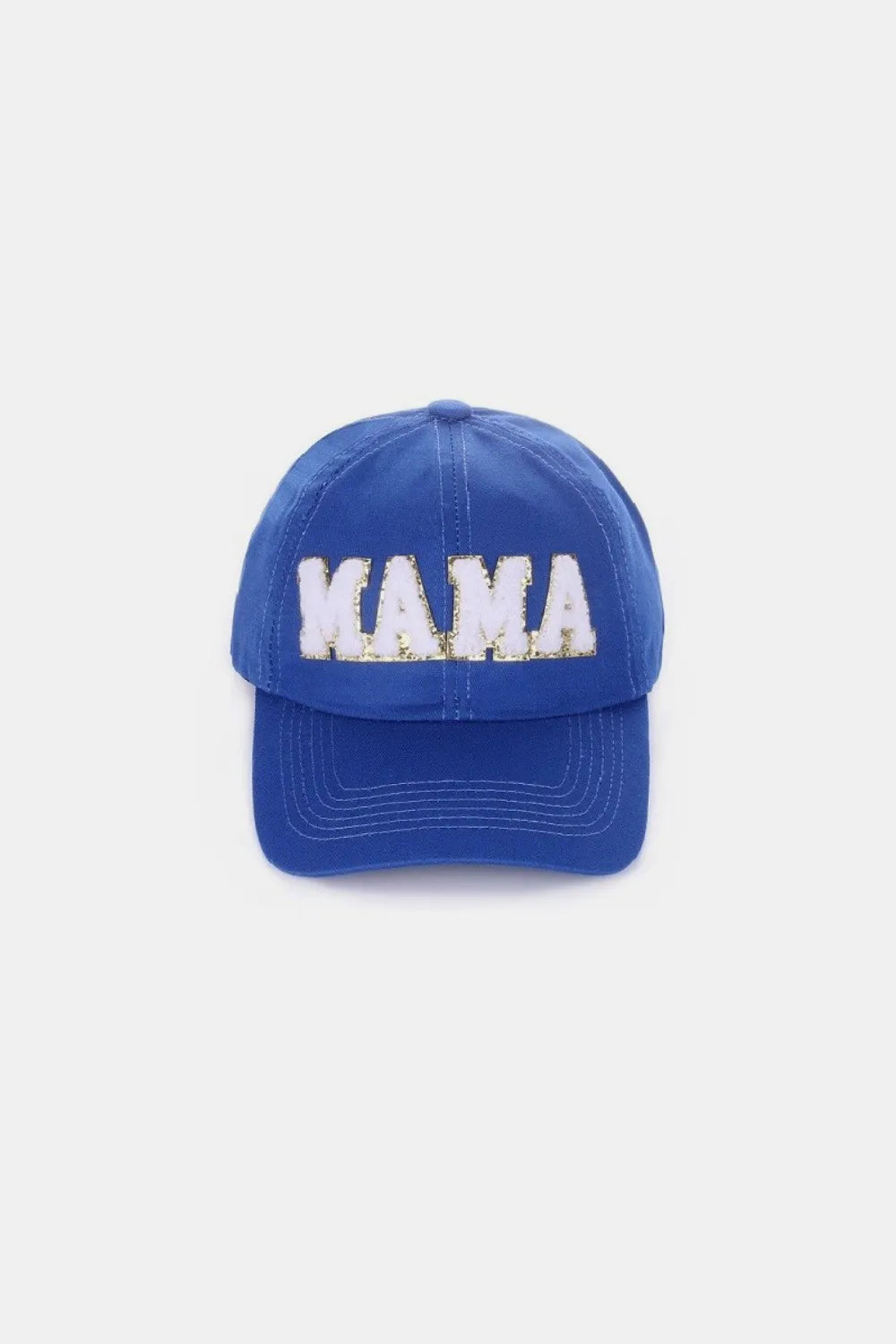 Fuchsia Mama Chenille Patch Baseball Cap