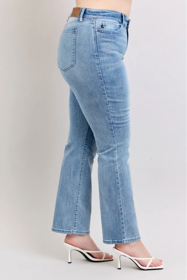 Medium Judy Blue Plus Size High Waist Dad Jeans