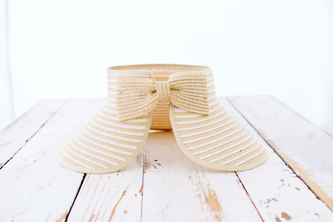 Foldable Bow Stripe Visor 1