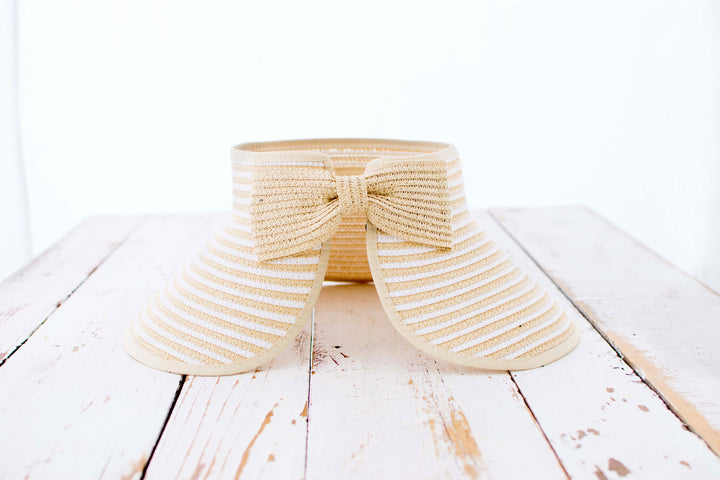 Foldable Bow Stripe Visor 1