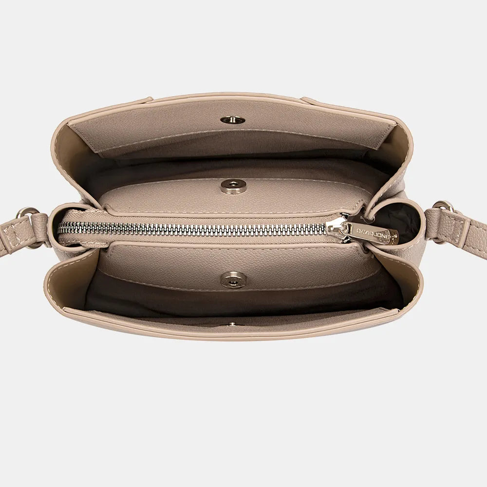 David Jones Pu Leather Crossbody Bag 2